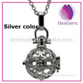 Round ball Essential oil diffuser pendant ,charms and necklace